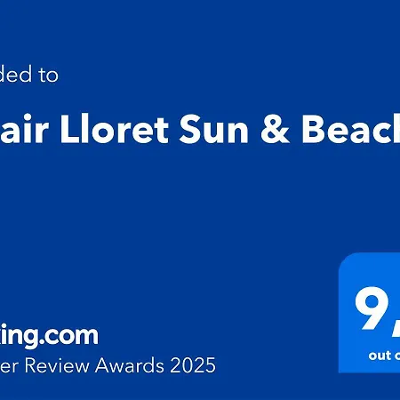 아파트 Belair Lloret Sun & 료렛 드 마르